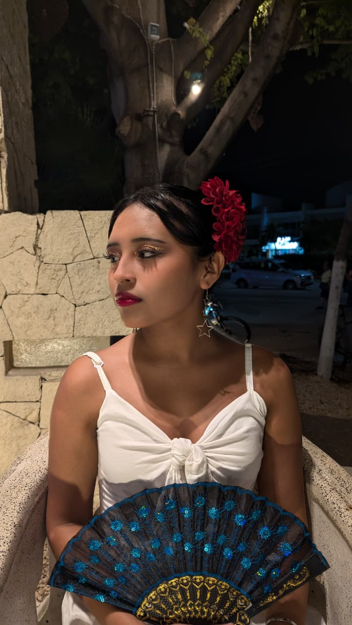 Crista Alejandra, selfie